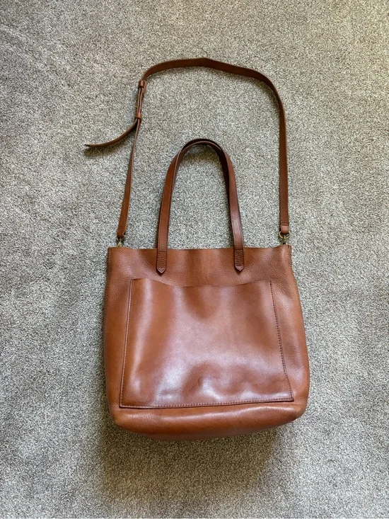 Madewell Medium Transport Leather Tote