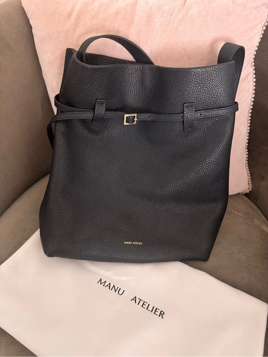 Manu Atelier Leather Tote