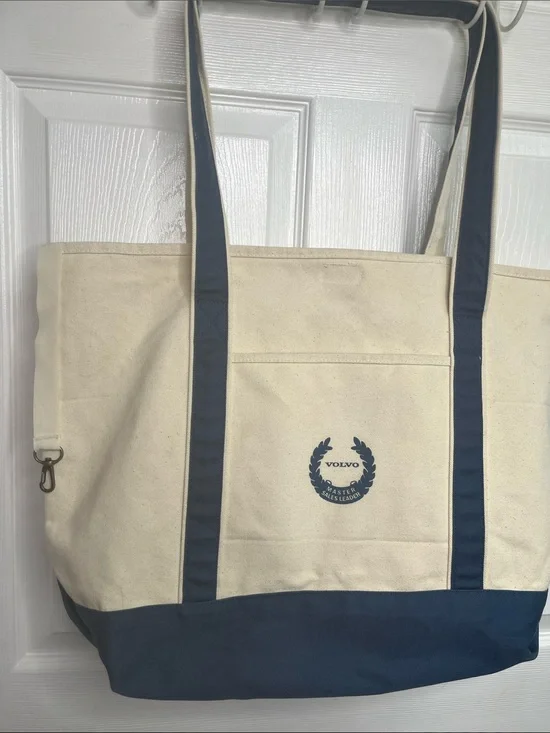 Volvo Canvas Tote and Insulated Tote Bag Bundle
