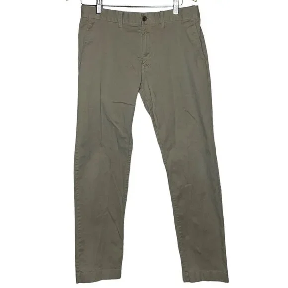 J.Crew Mercantile khaki slim pants size W33 and L32