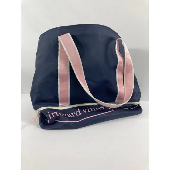 Vineyard Vines Large Zipper Tote Bag