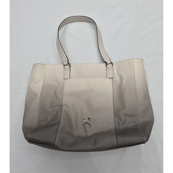 Simply Vera Vera Wang‎ Ombre Cream/gray Tote Bag