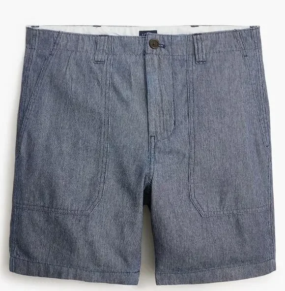 NWT J.CREW Men's Casual Preppy Indigo Blue/White 7