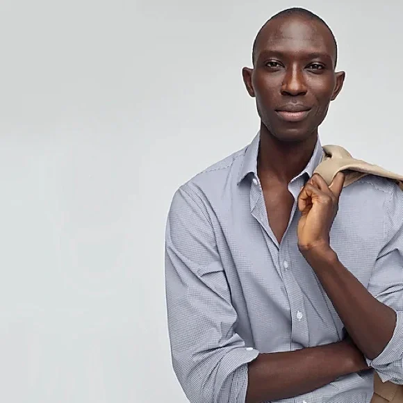 Gingham J Crew Dress Shirt - Ludlow Slim Fit