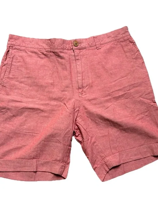 Men’s J. Crew Gramercy Salmon Summer Shorts Size 34