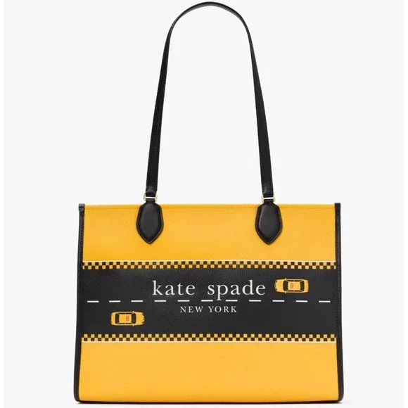 NWT Kate Spade New York Manhattan Taxi Large Market Tote Bag-Brand New With Tags