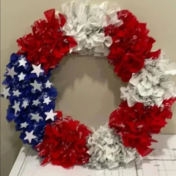 American flag wreath - 18