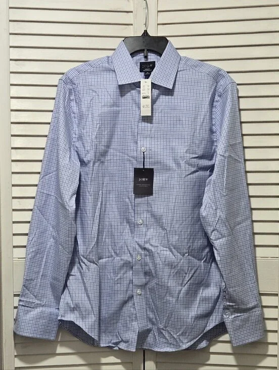 Nwt J. Crew Bowery Performance Stretch Dress Shirt Size Medium