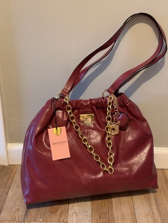 Juicy Couture Fashionable Juicy Cranberry Tote