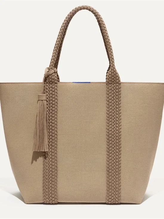 Rothy’s The Lightweight Tote in Caramel Twist New in Box!!