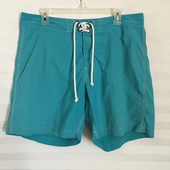 J Crew‎ Board Shorts Mens 34 Drawstring Back Pocket