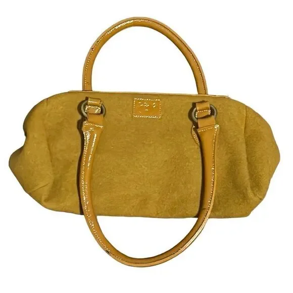 Sophia C. Mustard colored bag.