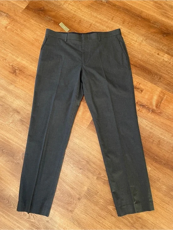 J Crew Mens Ludlow Slim-fit suit pants Italian cotton blend Size 36 x 30 NWT #