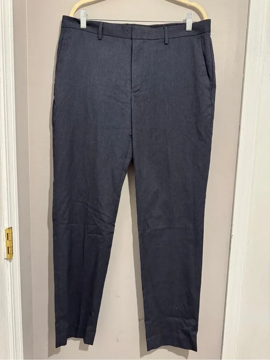 Jcrew Bowery Blue Gray Dress Pants