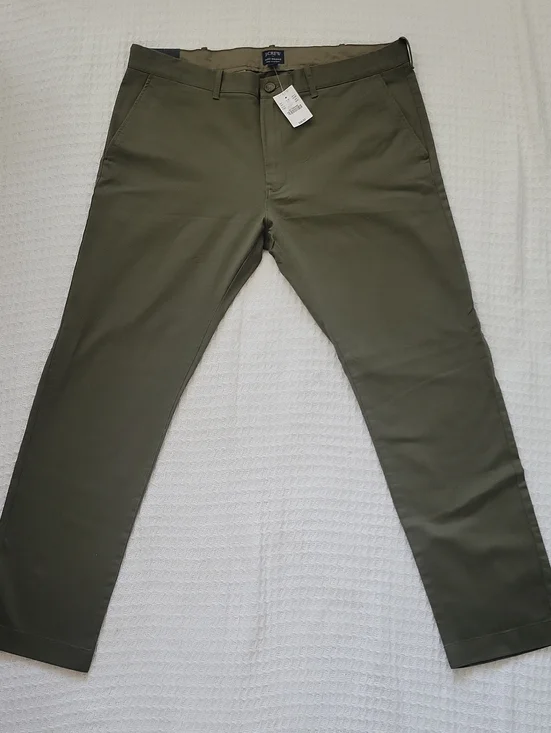 J. Crew Olive Driggs Stretch Pants