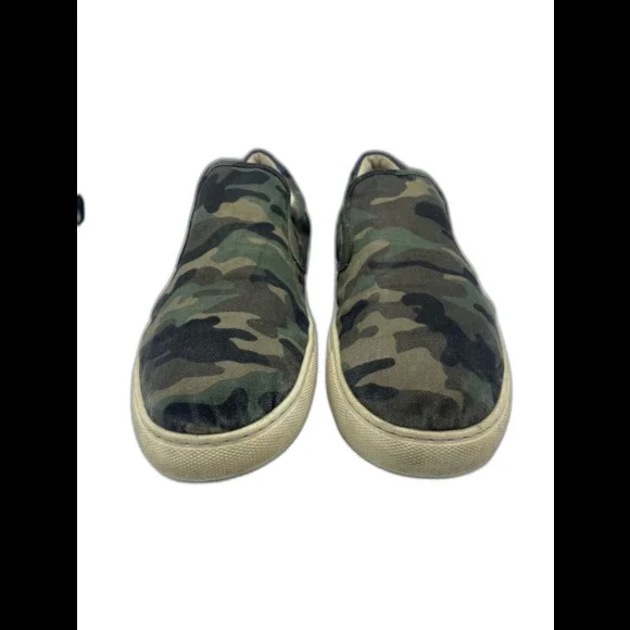 J.Crew‎ Men's Explorer Camo Canvas Slip-on Sneakers Sz 11