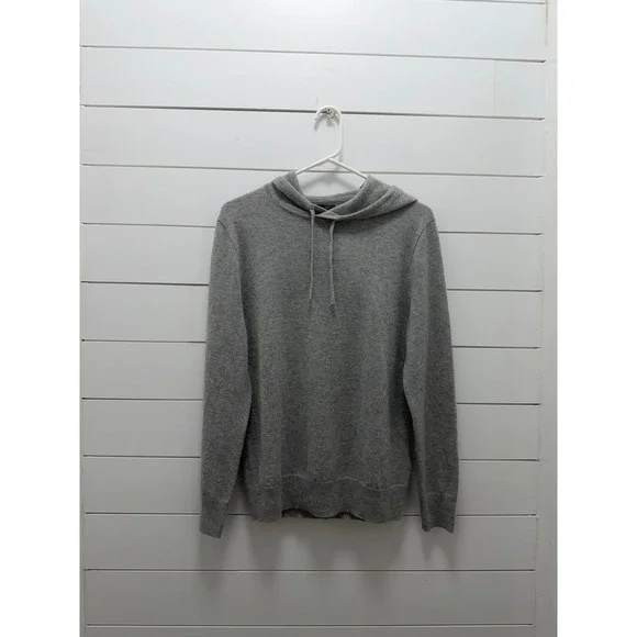 J Crew Sweater 100% Cashmere Pocket Hoodie Pullover Sz Men S Luxury Cozy Soft