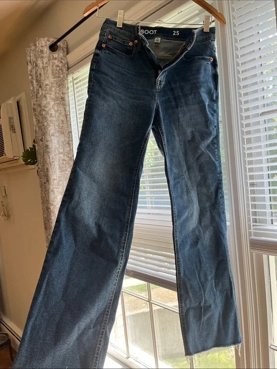 Bootcut Dark womens JCREW Jeans - Size 25