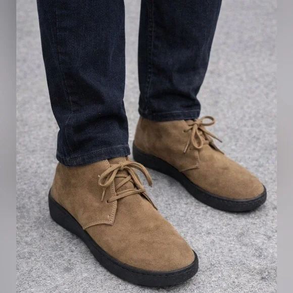 J.Crew Desert Suede Italian Leather Men's Boots size 7.5