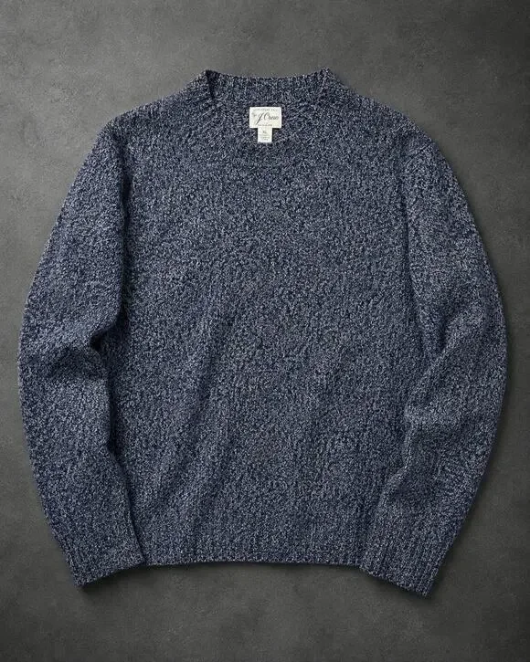 J.Crew Rugged Merino Wool Blend Crewneck Sweater XL