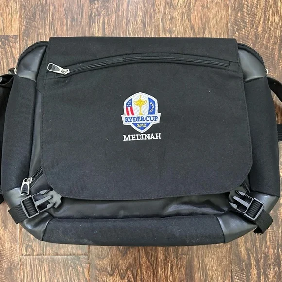 Ryder Cup Medinah‎ Black Laptop Messenger Bag