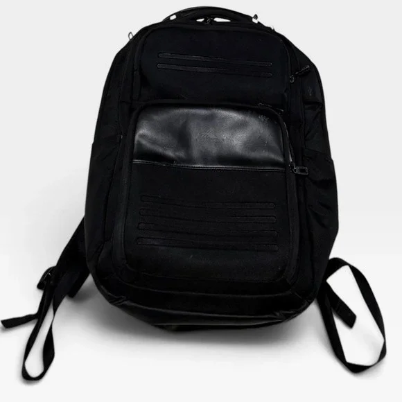 High Sierra Backpack Unisex OS Multi-Pocket Padded Laptop Travel Black