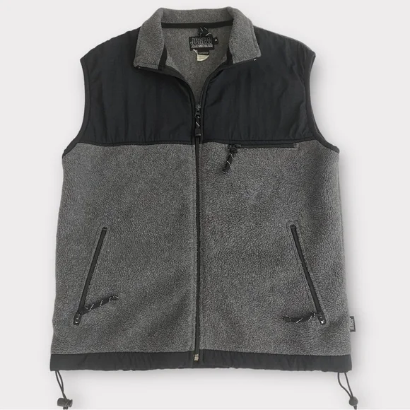 Vintage J. Crew JCMG Multiglisse Men’s Fleece Vest Medium Polartec Performance