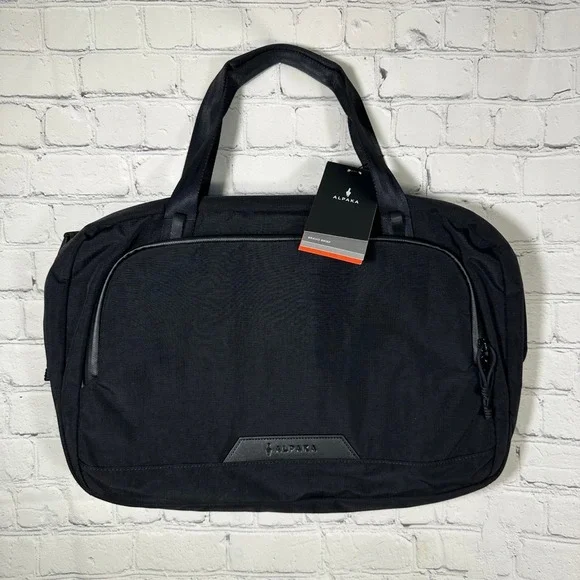 NEW Alpaka Bravo Brief Black Axoflux 400D Laptop Bag 16