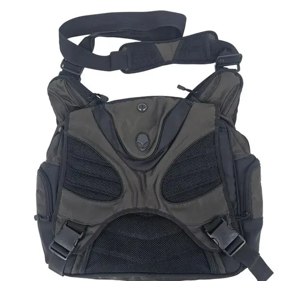 Vintage Y2K Alienware Odyssey Laptop Messenger Bag Unisex 17