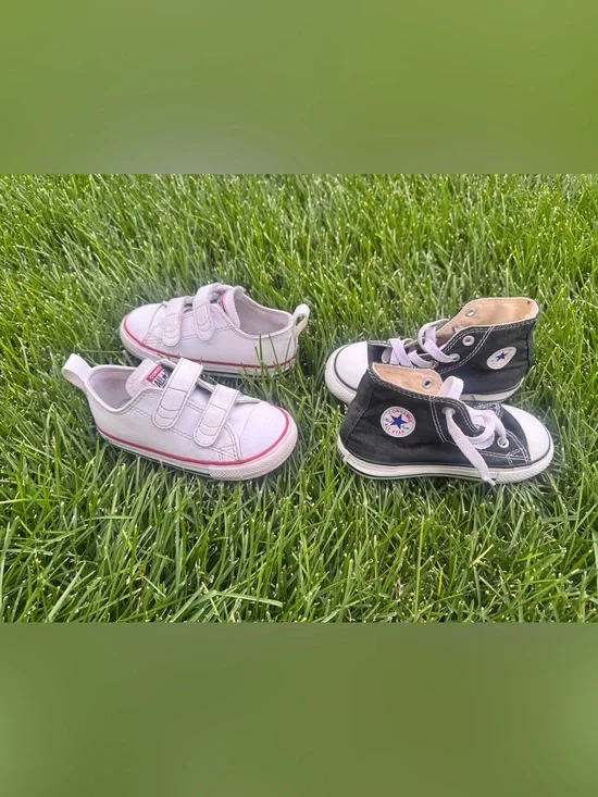 Converse Toddler Size 8 Shoe Bundle