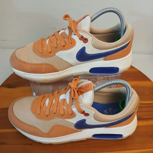 Nike Air Max Motif Kids 7Y Orange Running Shoes Sneakers DH9388-200