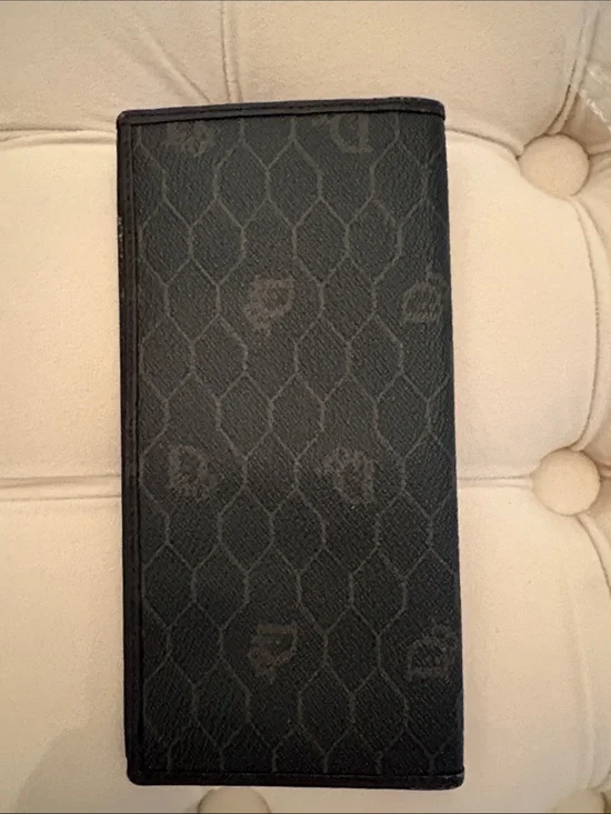 Rare* Dior Long Wallet/ Check book