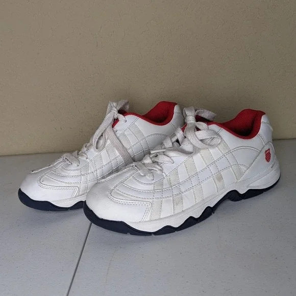K-Swiss White‎ Sneakers for Boys Size 5