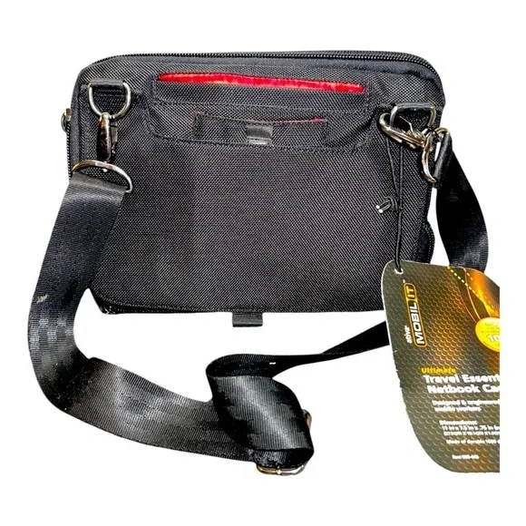 Black Travel Essentials Notebook Caddy NWT