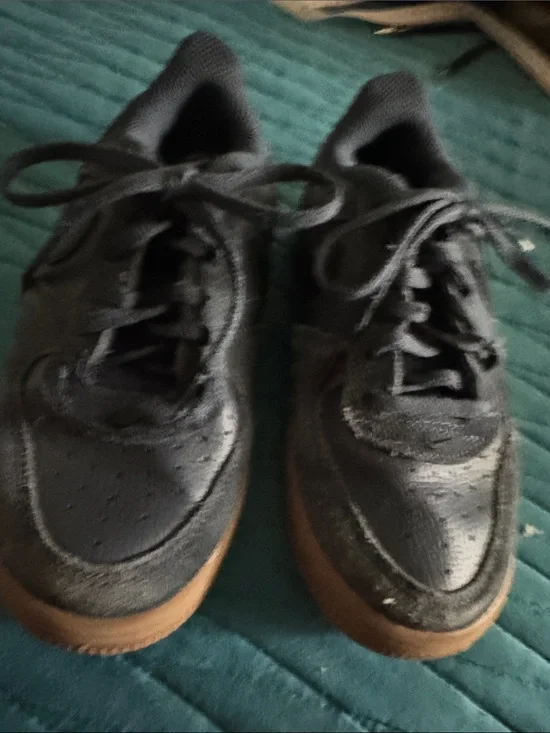Nike Black Sneakers with Gum Rubber Sole