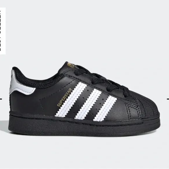 BLACK‎ AND WHITE ADIDAS SUPERSTARS