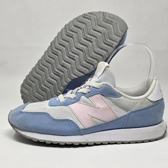 New Balance 237 Grade 'school Blue Casual Sneakers PC237ME Size 2.5 Pre-owned