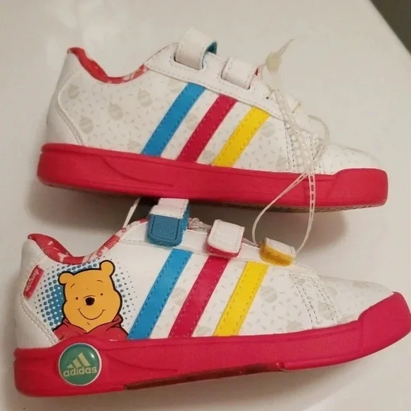 Adidas Disney Pooh Bear Ortholite Sneakers Walkinf Shoes 8K