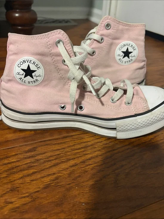 Converse Kids' Chuck Taylor All Star High Top Sneakers - Pink