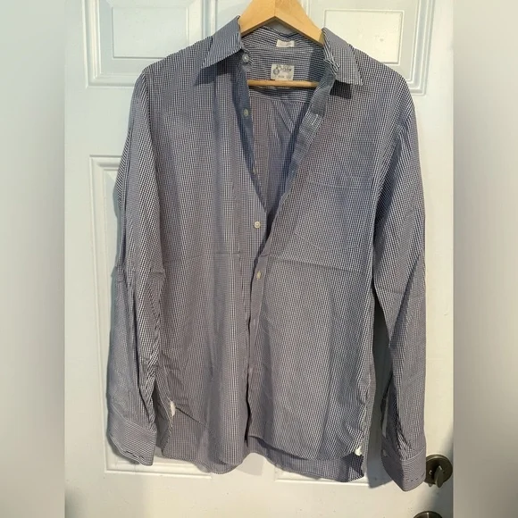 J. Crew Blue Casual Button Down Shirt