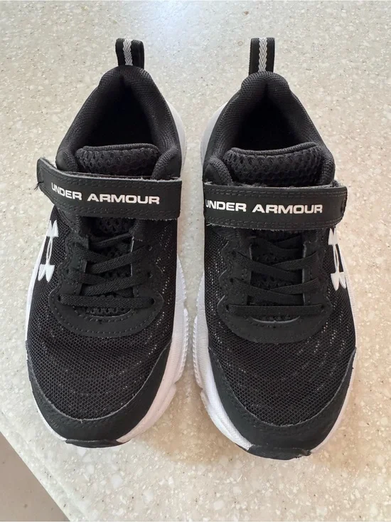 Under Armour Little Kid size 12 shoes