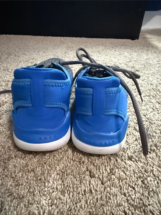 Kids Blue Athletic Slip-On Sneakers