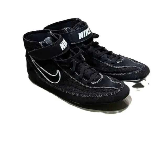 Nike Speedsweep VII Wrestling Shoe US 5Y Black/White (Grade School) BM1
