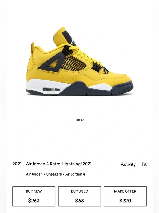 Jordan 4 Retro 