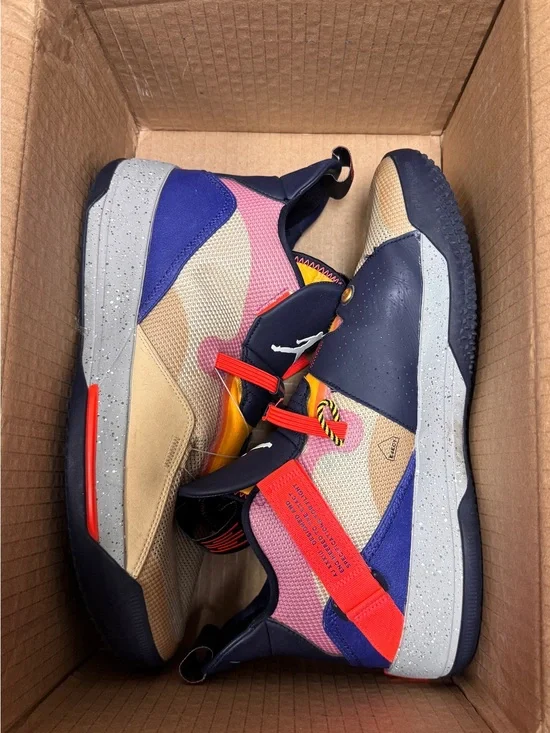 Air Jordan 33 XXX3 “Visible Utility” USED Men’s 13 NIKE AQ8830-200/BV5072-200