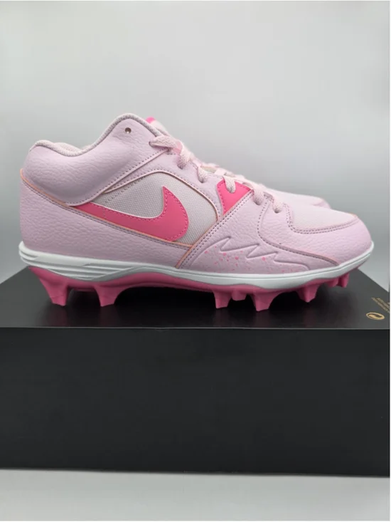 Nike Air Jordan Stadium 90 Cleat Pink Foam HQ0210-600 Football Men Size 12.5