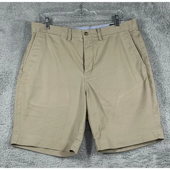 Polo Ralph Lauren Shorts Mens 34 Tan The Polo Chino Stretch Classic Cotton Twill