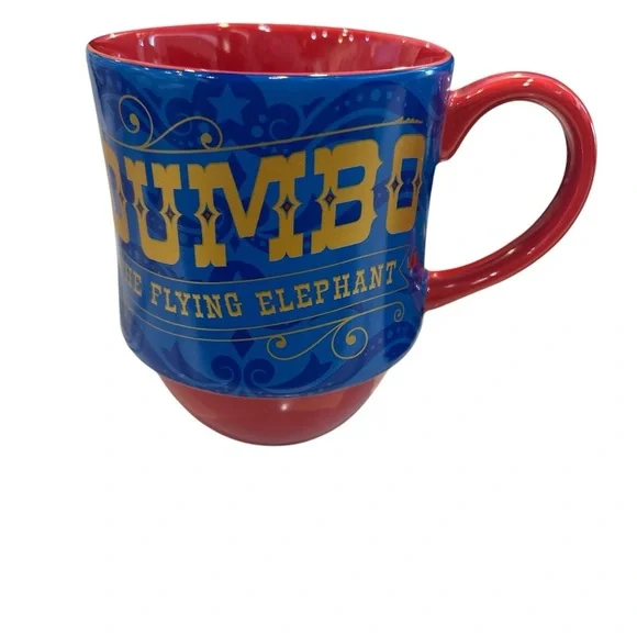Disney Minnie Mouse Main‎ Attraction Dumbo The Flying Elephant Coffee Cup Mug