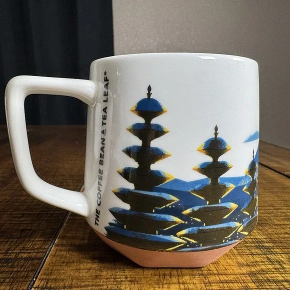 The‎ Coffee Bean & Tea Leaf Coffee Mug Balinese Temples Limited Edition Roaster