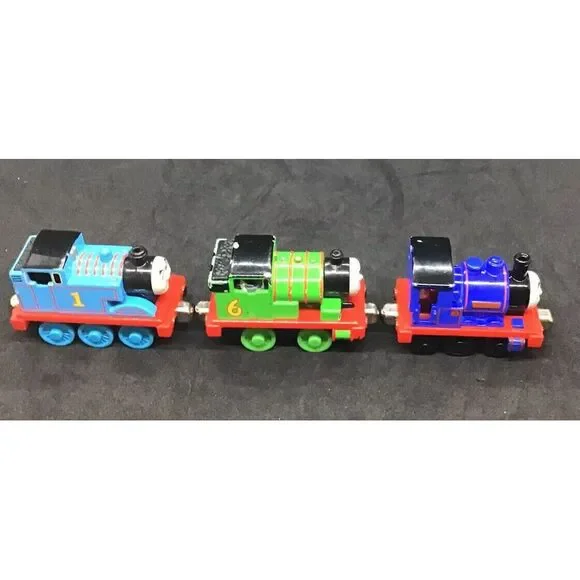Thomas & Friends Take-N-Play 2009 Diecast Metal Lot 3 Thomas, Percy, Sir‎ Handel
